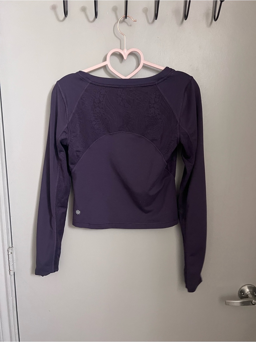 Athleta Long-Sleeve Performance Top in Deep Purple